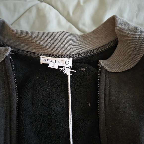 {Aemi} Colorblock Bomber Jacket - Picture 5 of 5